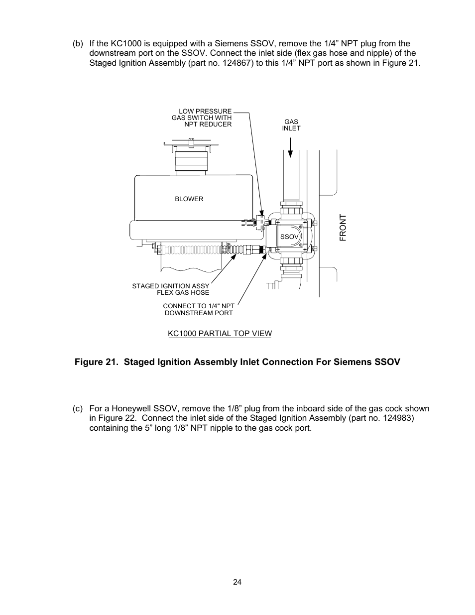 AERCO KC Standard to Low NOx Convertion Instructions User Manual | Page 24 / 43