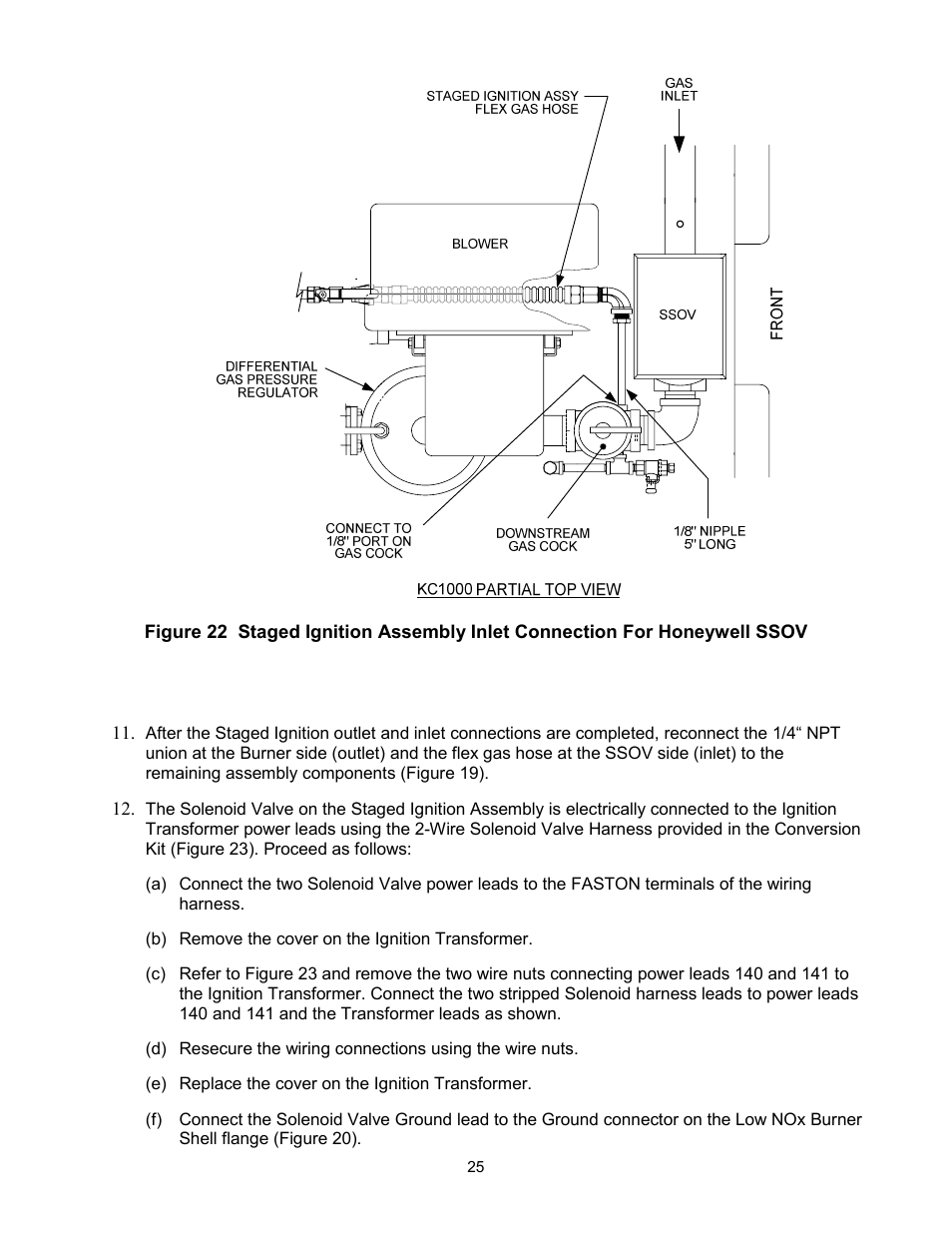 AERCO KC Standard to Low NOx Convertion Instructions User Manual | Page 25 / 43