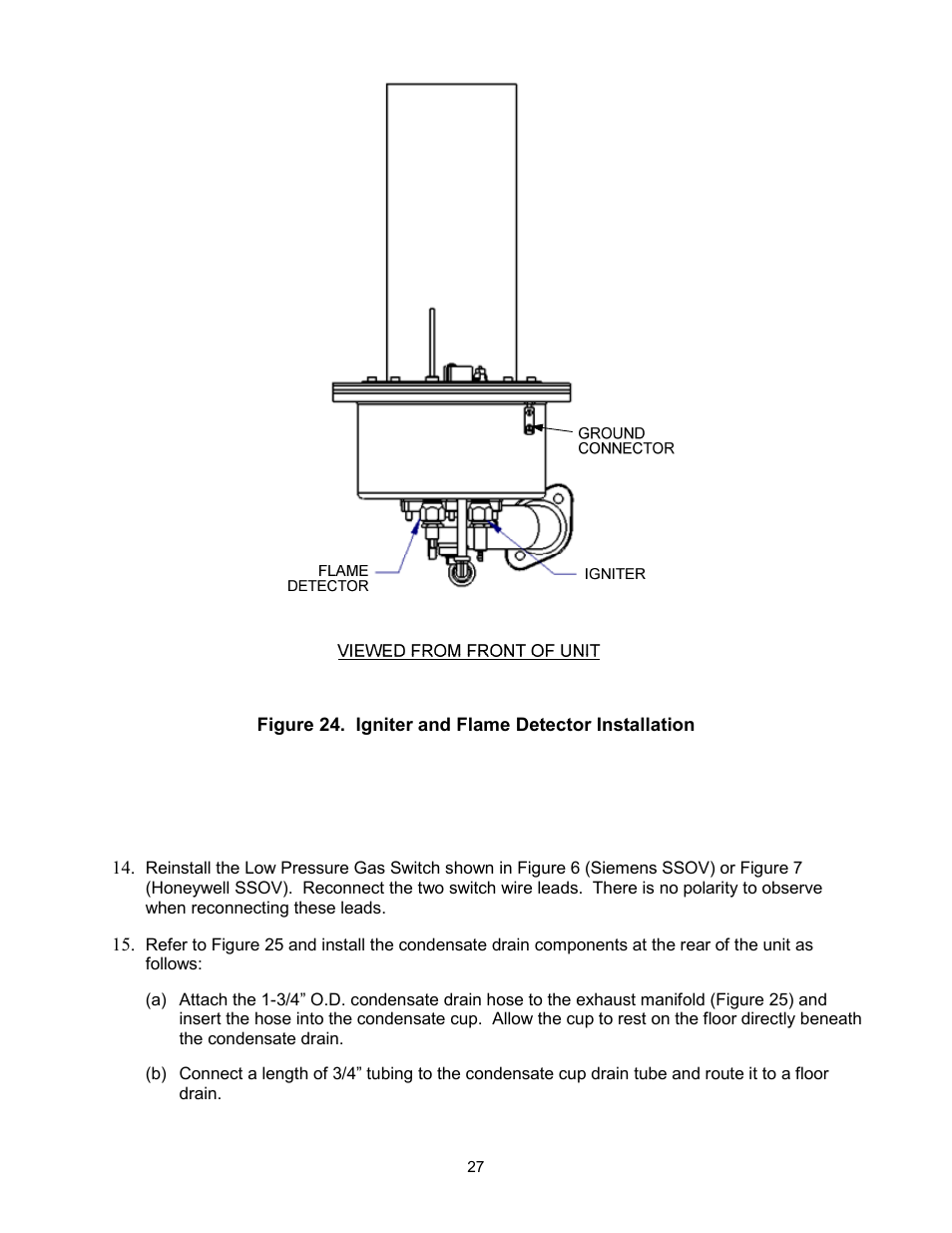 AERCO KC Standard to Low NOx Convertion Instructions User Manual | Page 27 / 43