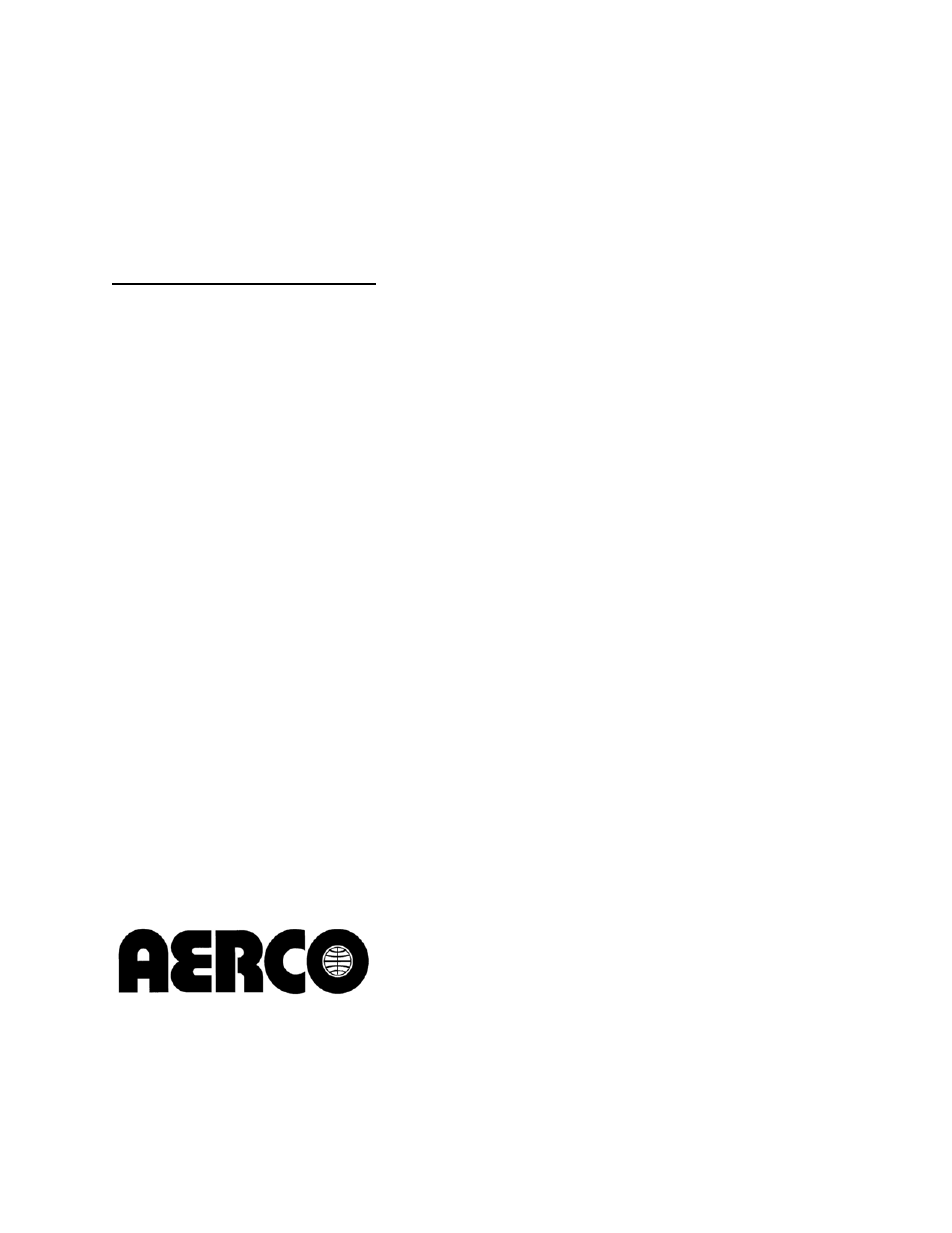 Telephone support | AERCO Modulex General Manual User Manual | Page 2 / 62