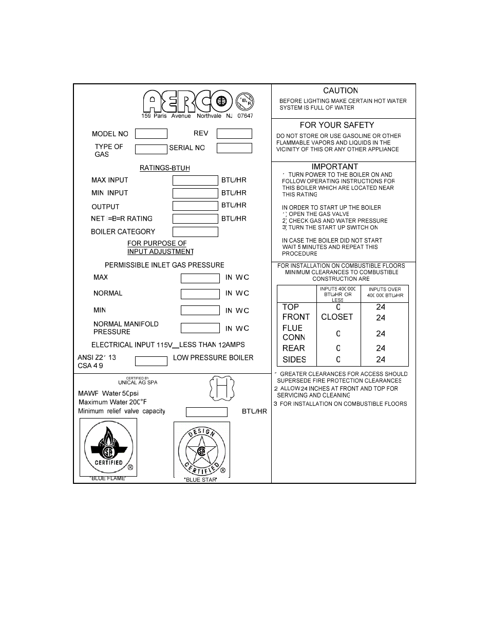 AERCO Modulex General Manual User Manual | Page 25 / 62