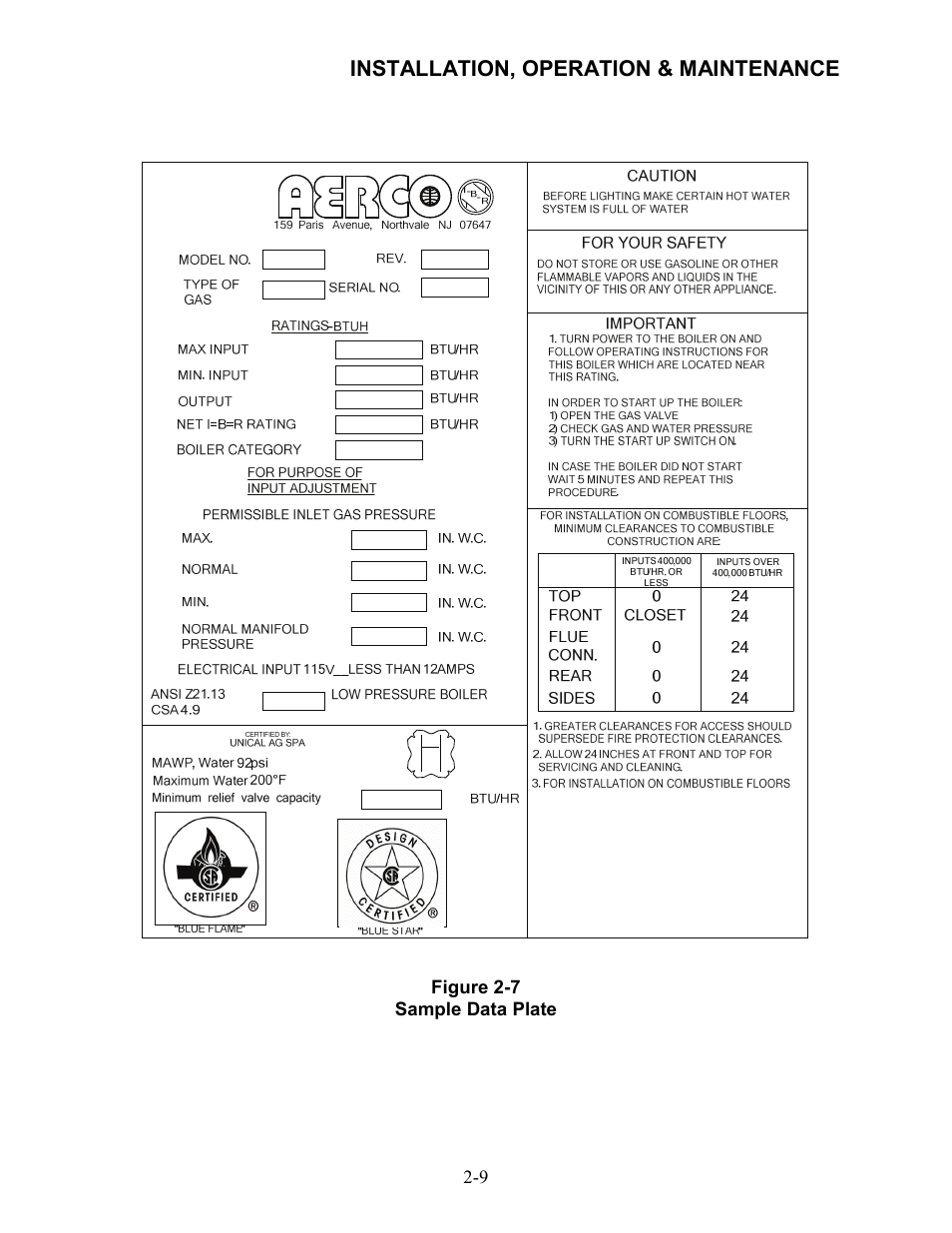 AERCO Modulex High Pressure Manual User Manual | Page 25 / 60