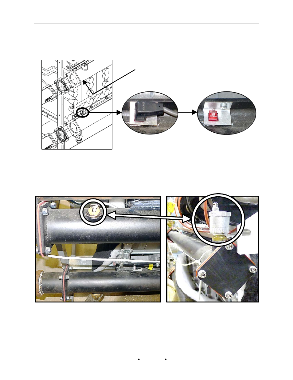 2 reversing flow & return temperature sensors | AERCO Modulex EXT 321 - 1123 User Manual | Page 35 / 148