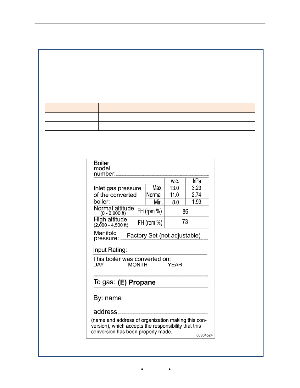 37 conversion from natural gas to propane gas | AERCO Modulex EXT 321 - 1123 User Manual | Page 77 / 148