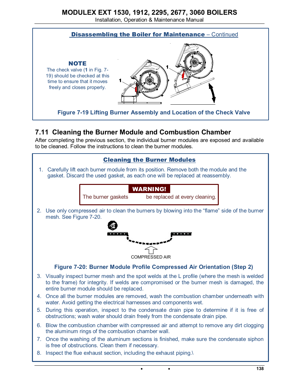 Modulex ext | AERCO Modulex EXT 1530 - 3060 User Manual | Page 125 / 138