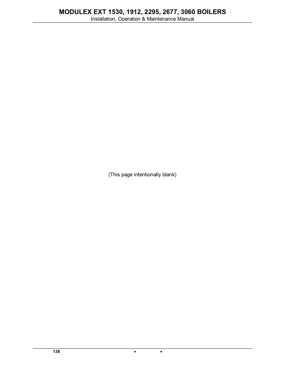 Modulex ext | AERCO Modulex EXT 1530 - 3060 User Manual | Page 136 / 138