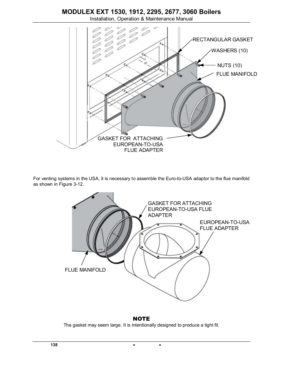 Modulex ext | AERCO Modulex EXT 1530 - 3060 User Manual | Page 36 / 138