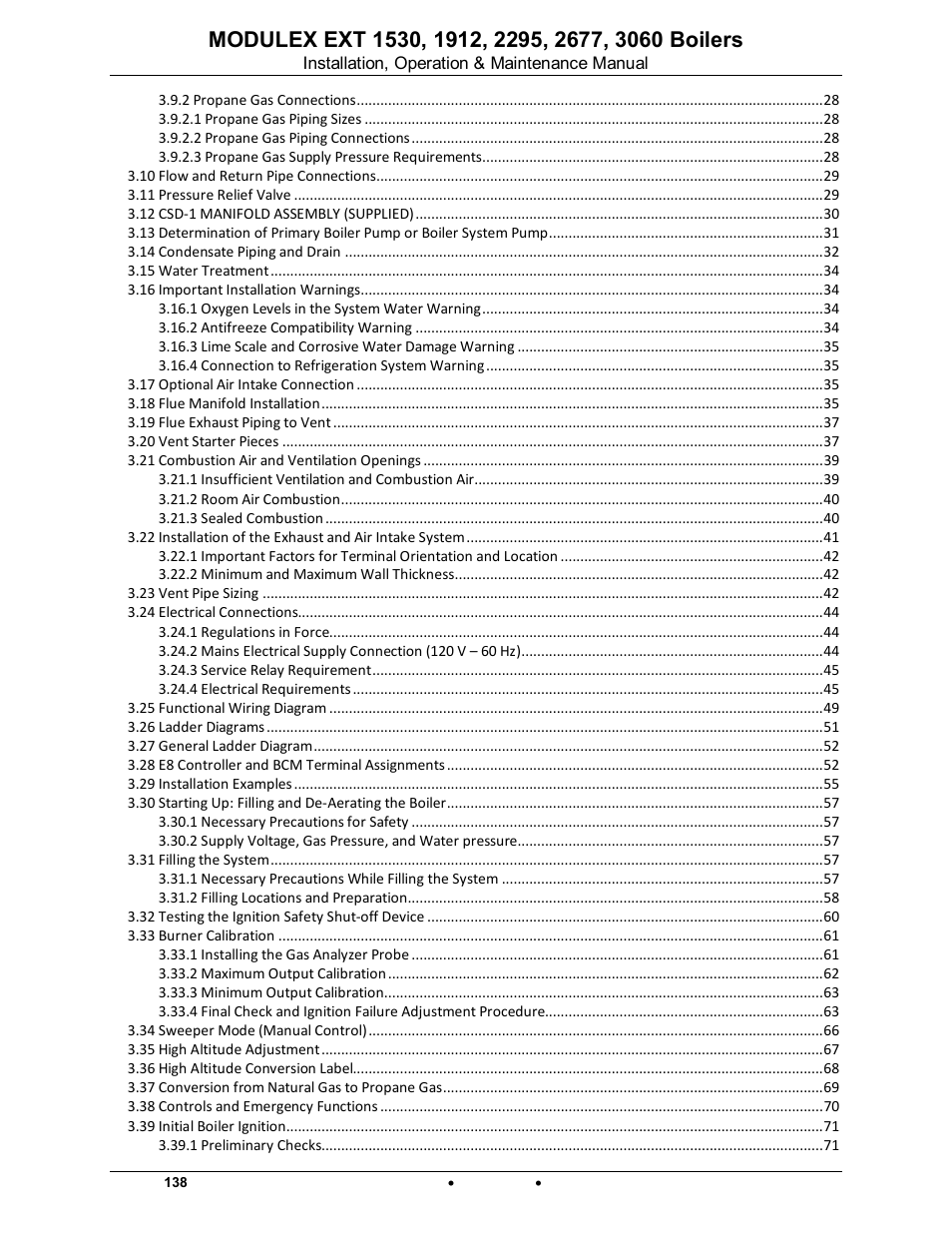 Modulex ext | AERCO Modulex EXT 1530 - 3060 User Manual | Page 4 / 138