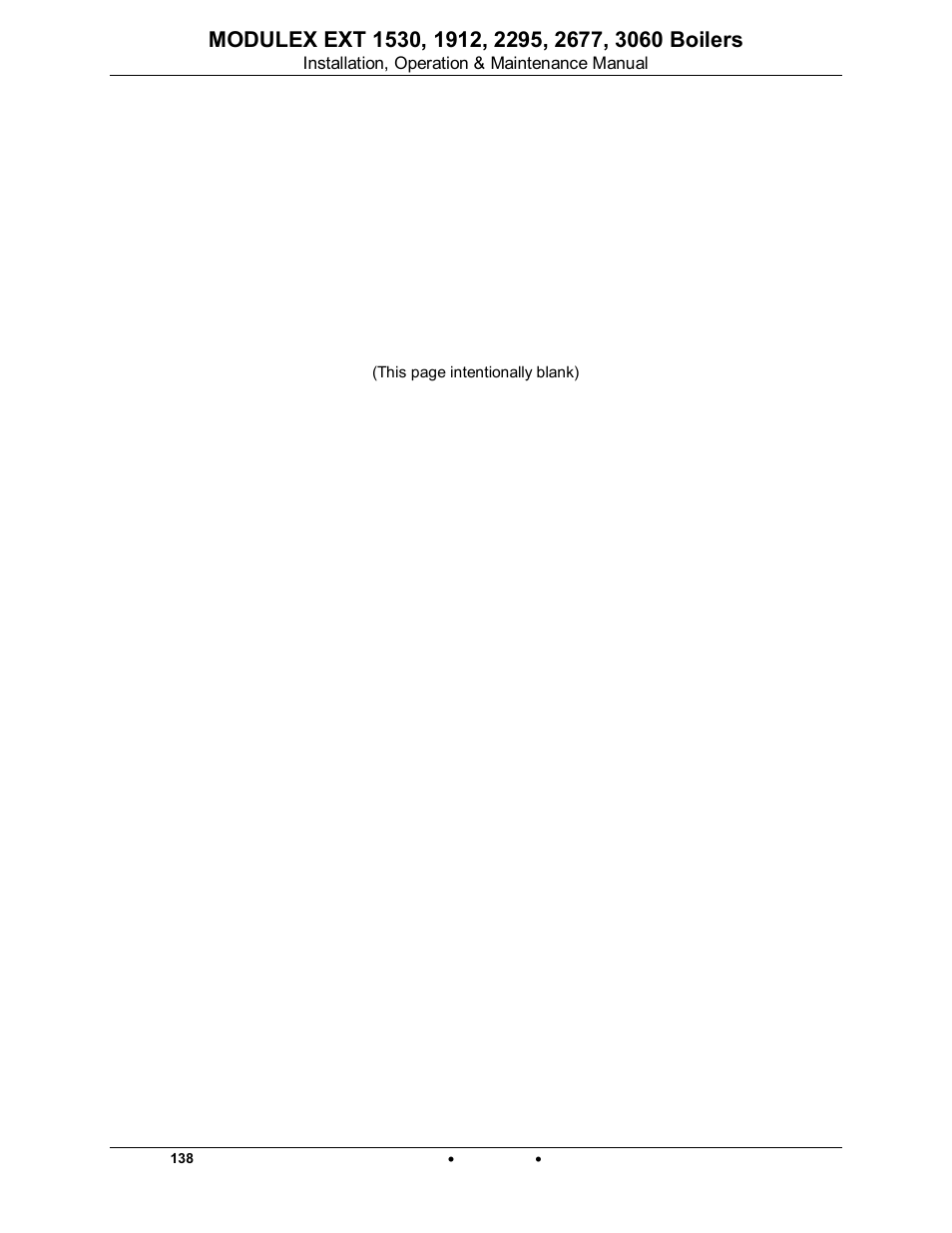 Modulex ext | AERCO Modulex EXT 1530 - 3060 User Manual | Page 48 / 138
