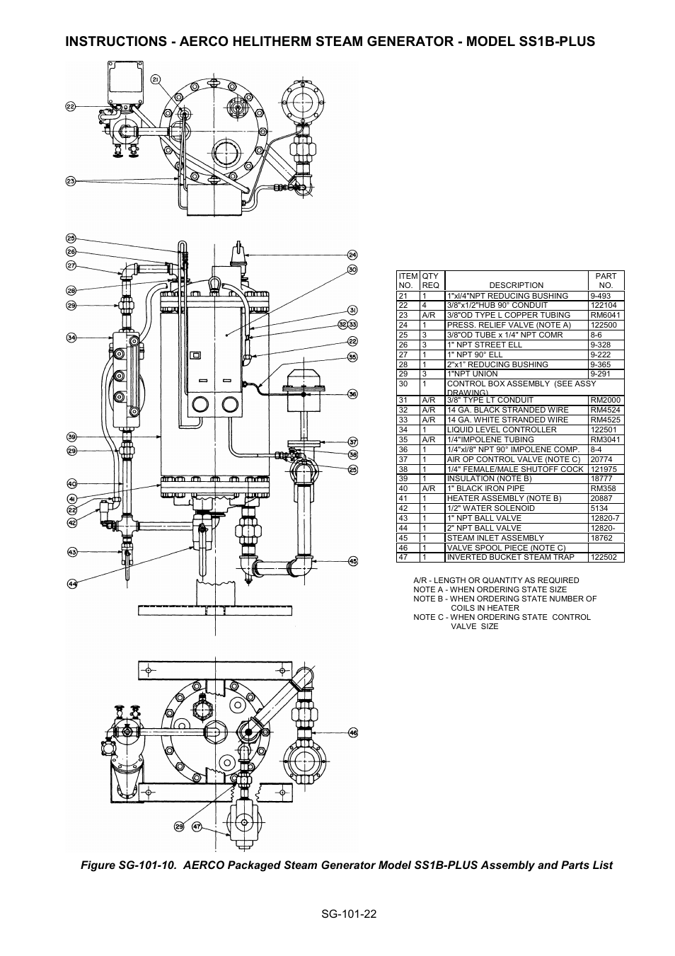 AERCO Steam Generator User Manual | Page 24 / 25