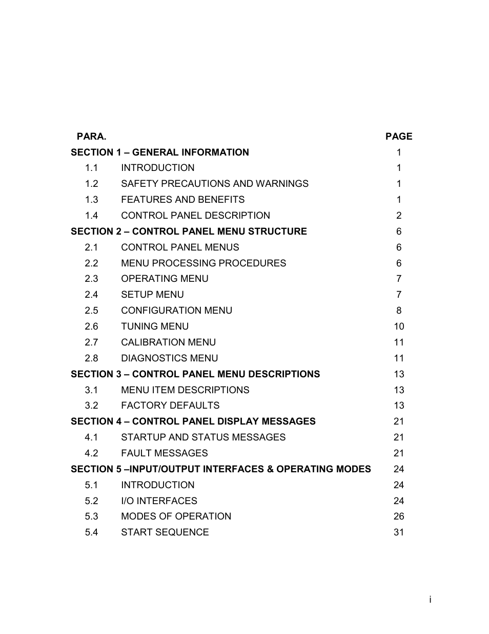 AERCO C-More Controls User Manual | Page 3 / 98