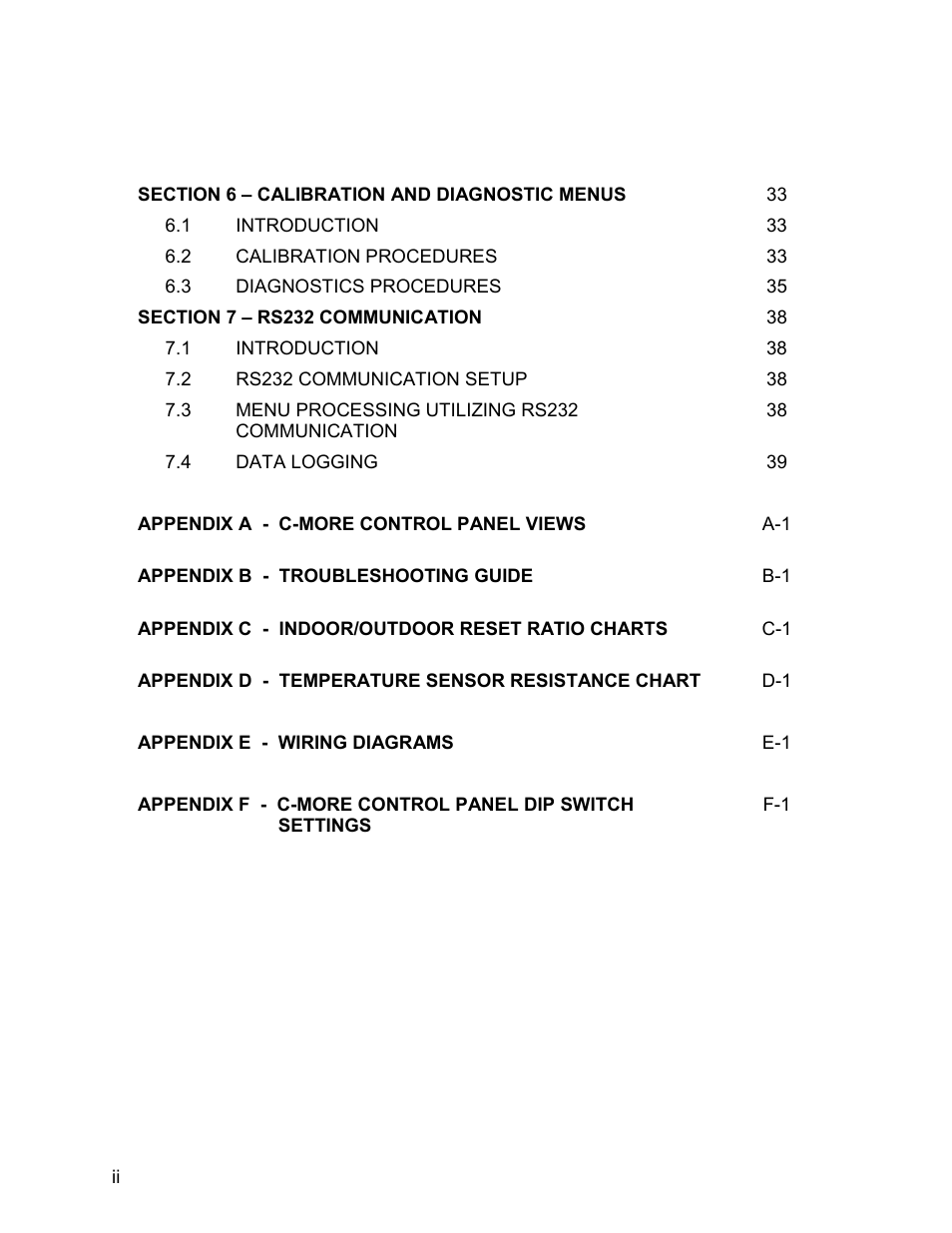 AERCO C-More Controls User Manual | Page 4 / 98