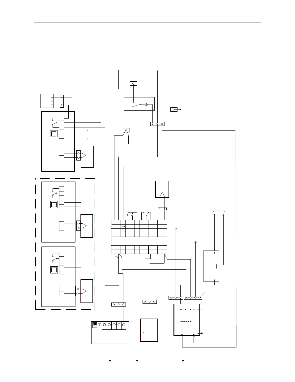 Appendix b, Ecs wiring & terminal block connections, Ecs wiring diagram | AERCO Electronic Controls System (ECS) User Manual | Page 79 / 82