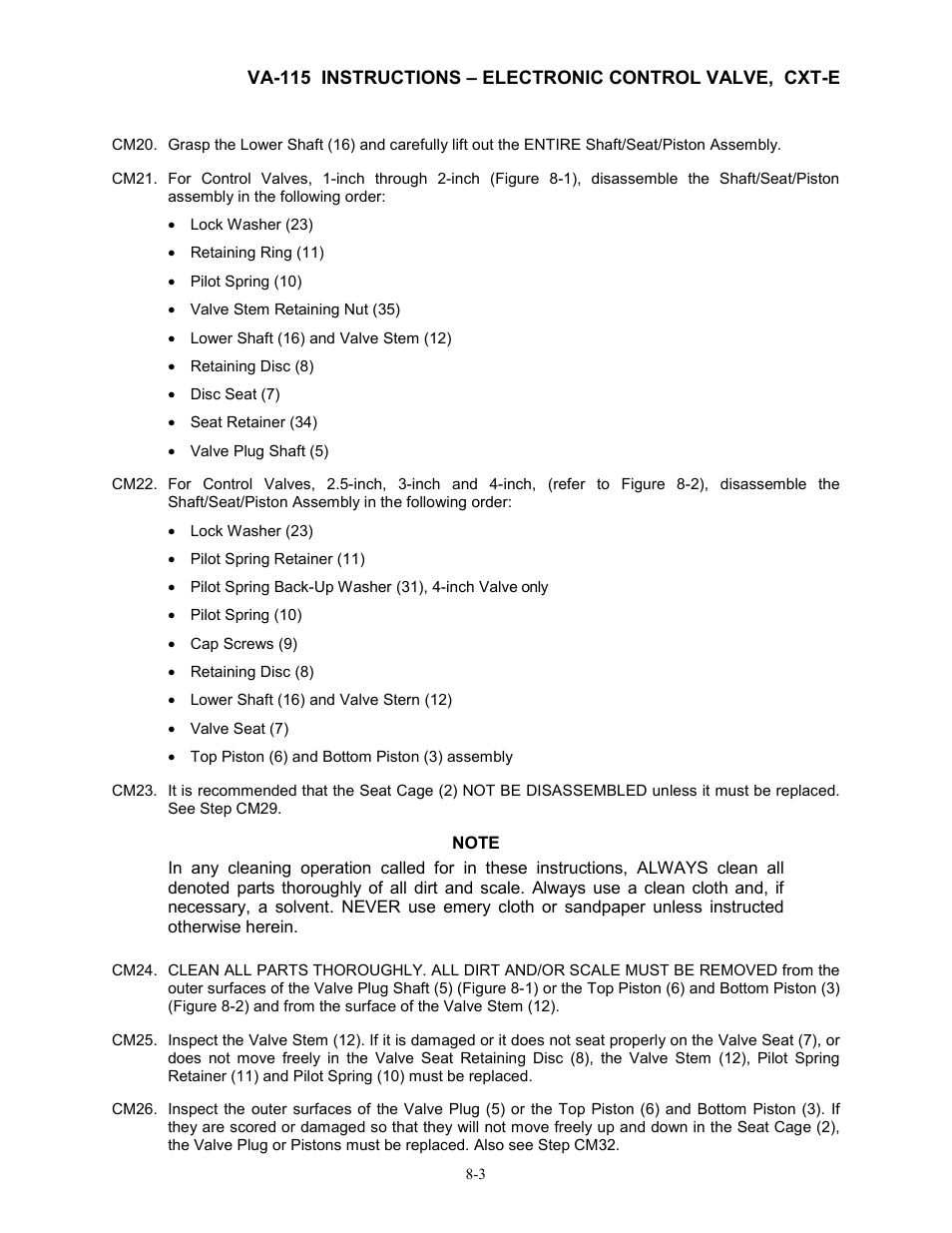 AERCO Electronic Control Valve User Manual | Page 27 / 42