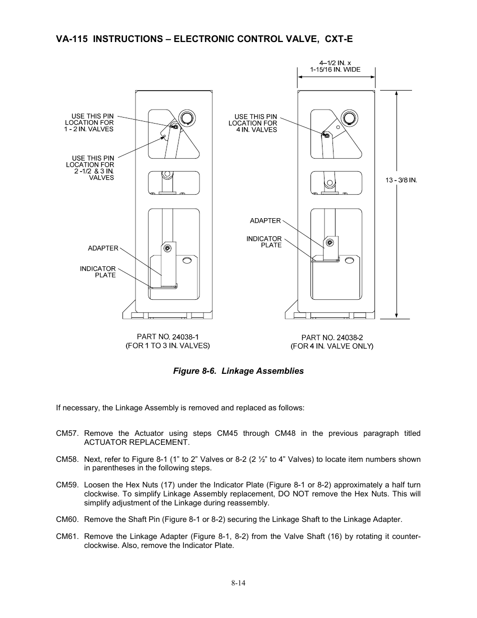 AERCO Electronic Control Valve User Manual | Page 38 / 42