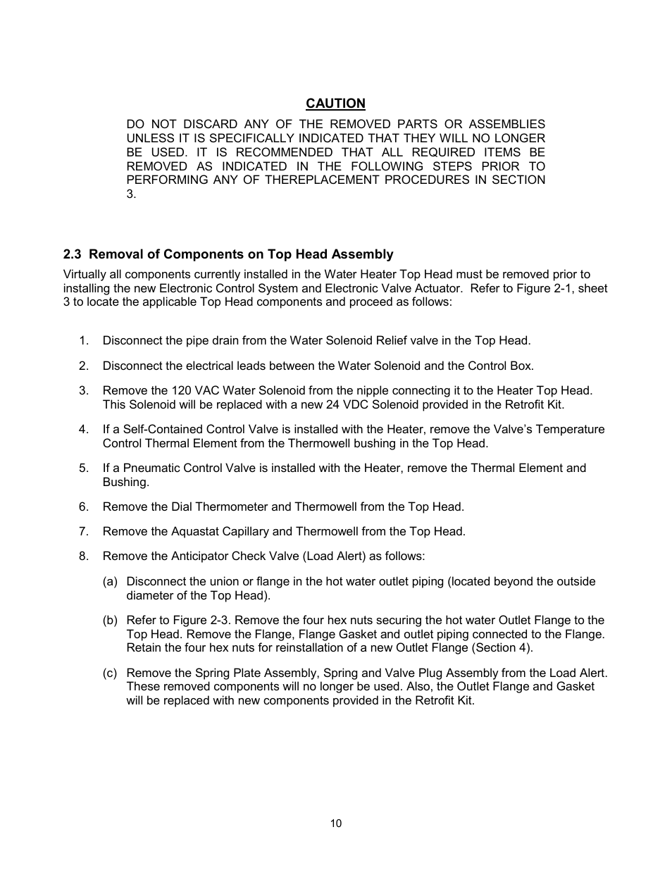 AERCO ECS Retrofit User Manual | Page 10 / 82