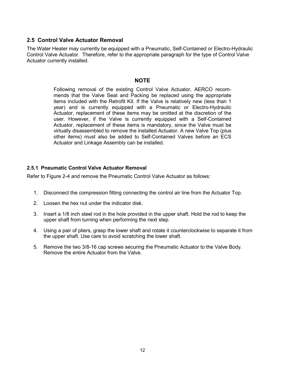 AERCO ECS Retrofit User Manual | Page 12 / 82