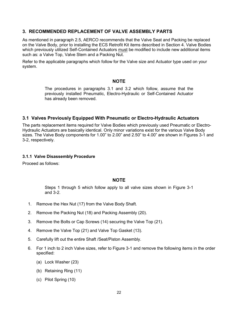 AERCO ECS Retrofit User Manual | Page 22 / 82