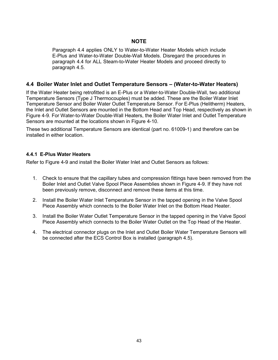 AERCO ECS Retrofit User Manual | Page 43 / 82
