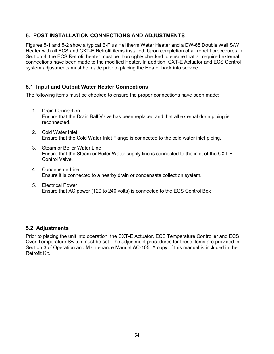 AERCO ECS Retrofit User Manual | Page 54 / 82
