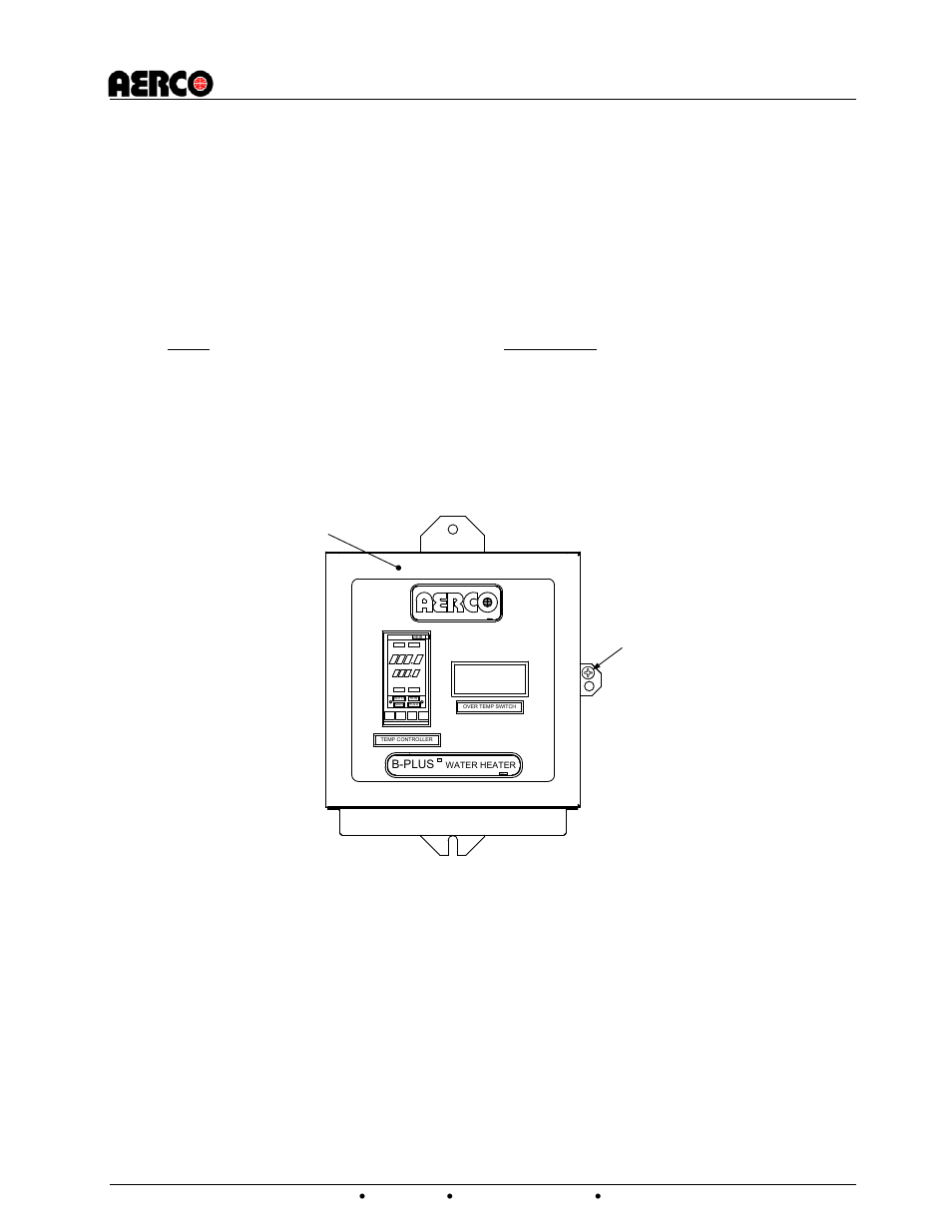 Figure 4-15. ecs control panel front view | AERCO CXT-E Retrofit Kit User Manual | Page 52 / 76