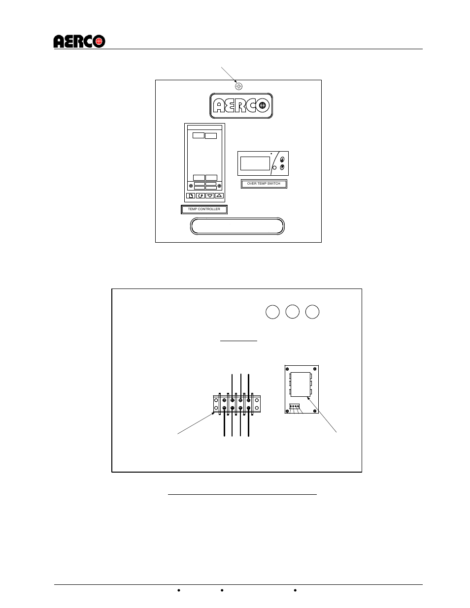 Figure 4-17. ecs control box ac power connections, B-plus | AERCO CXT-E Retrofit Kit User Manual | Page 53 / 76