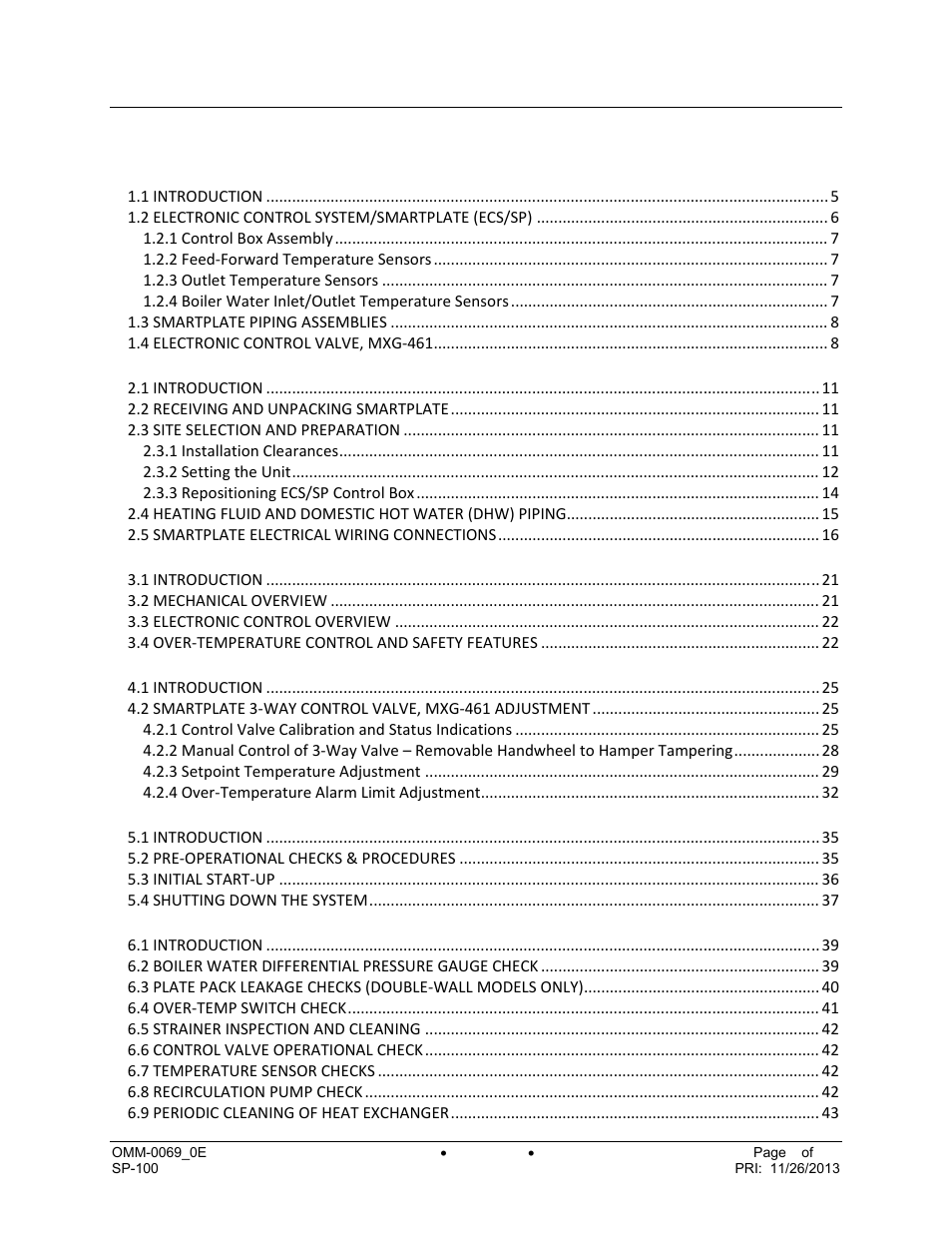 AERCO SmartPlate User Manual | Page 3 / 138