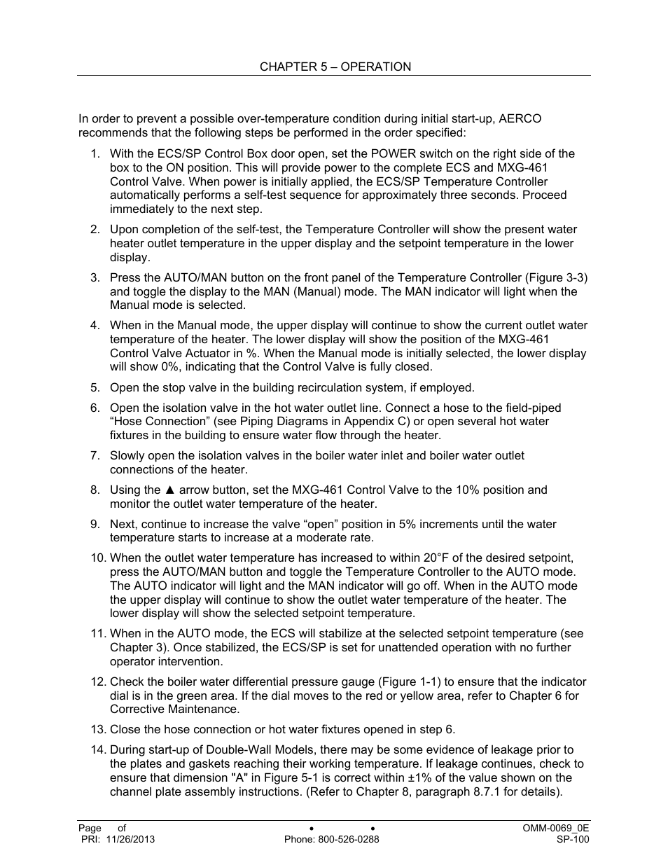 AERCO SmartPlate User Manual | Page 36 / 138