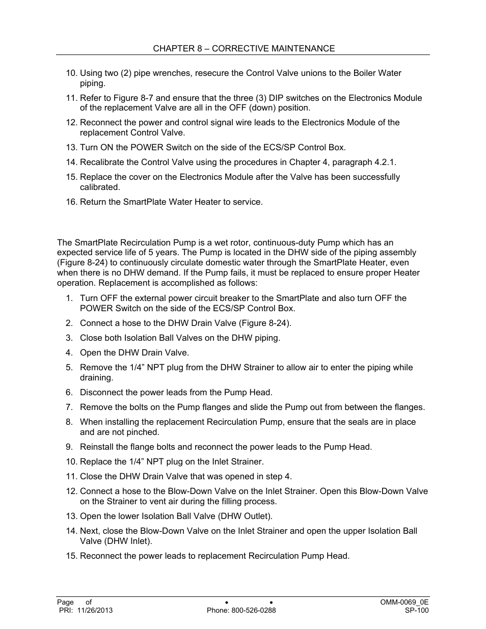 AERCO SmartPlate User Manual | Page 82 / 138