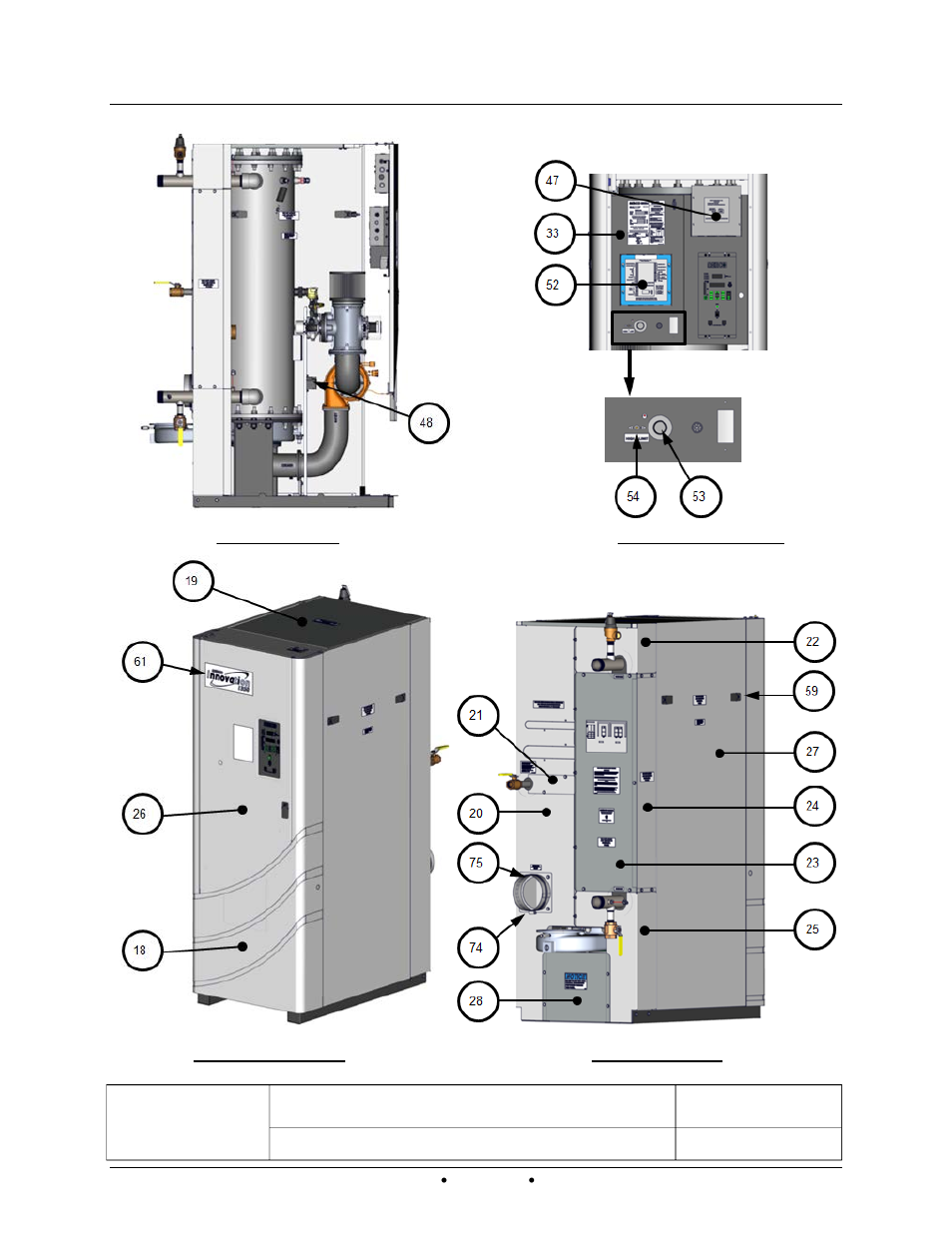 Innovation parts list | AERCO Innovation (G-13-1854 and above) User Manual | Page 140 / 196