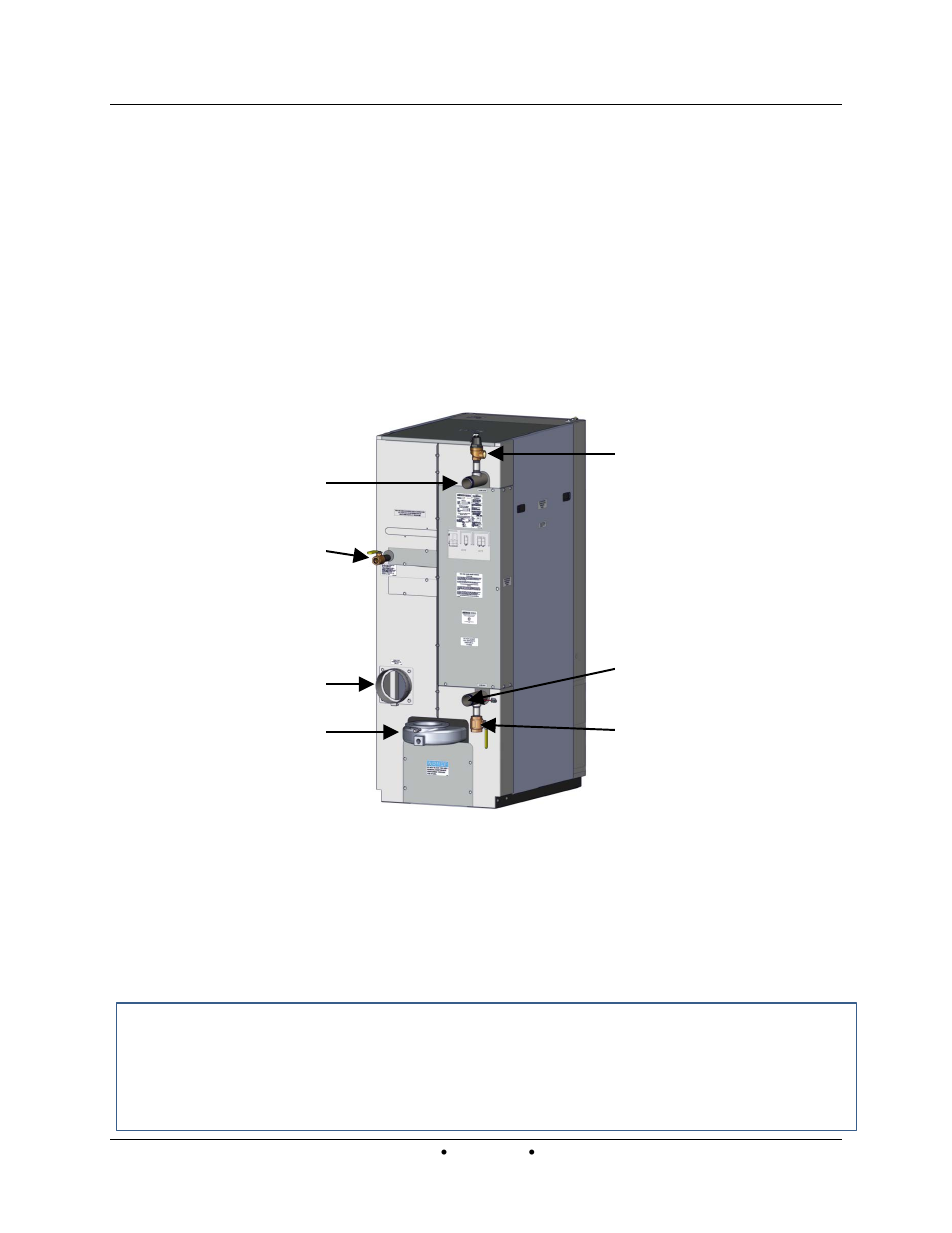 5 water inlet and outlet piping, 1 whm actuator-controlled ball valve installation | AERCO Innovation (G-13-1854 and above) User Manual | Page 20 / 196
