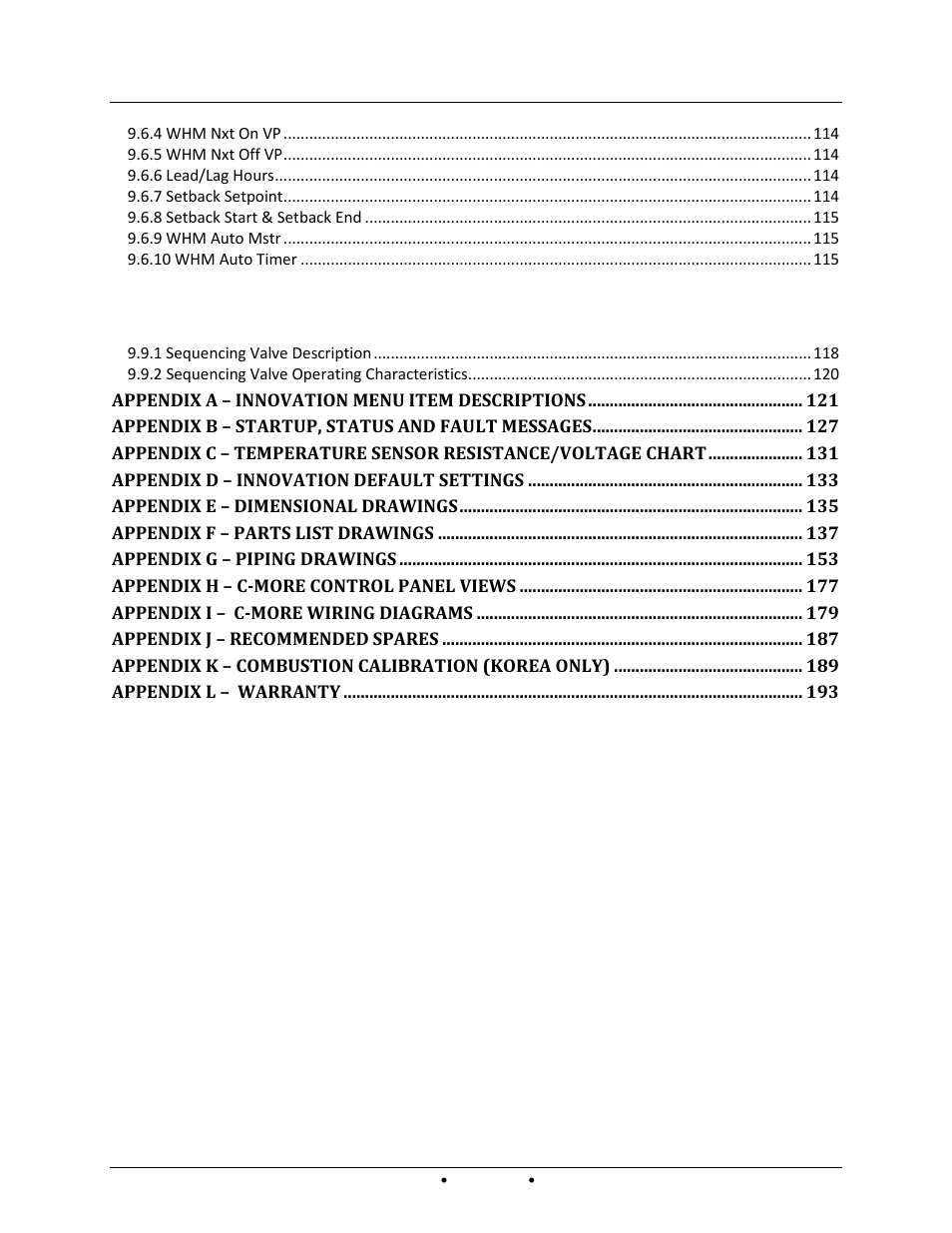 AERCO Innovation (G-13-1854 and above) User Manual | Page 6 / 196