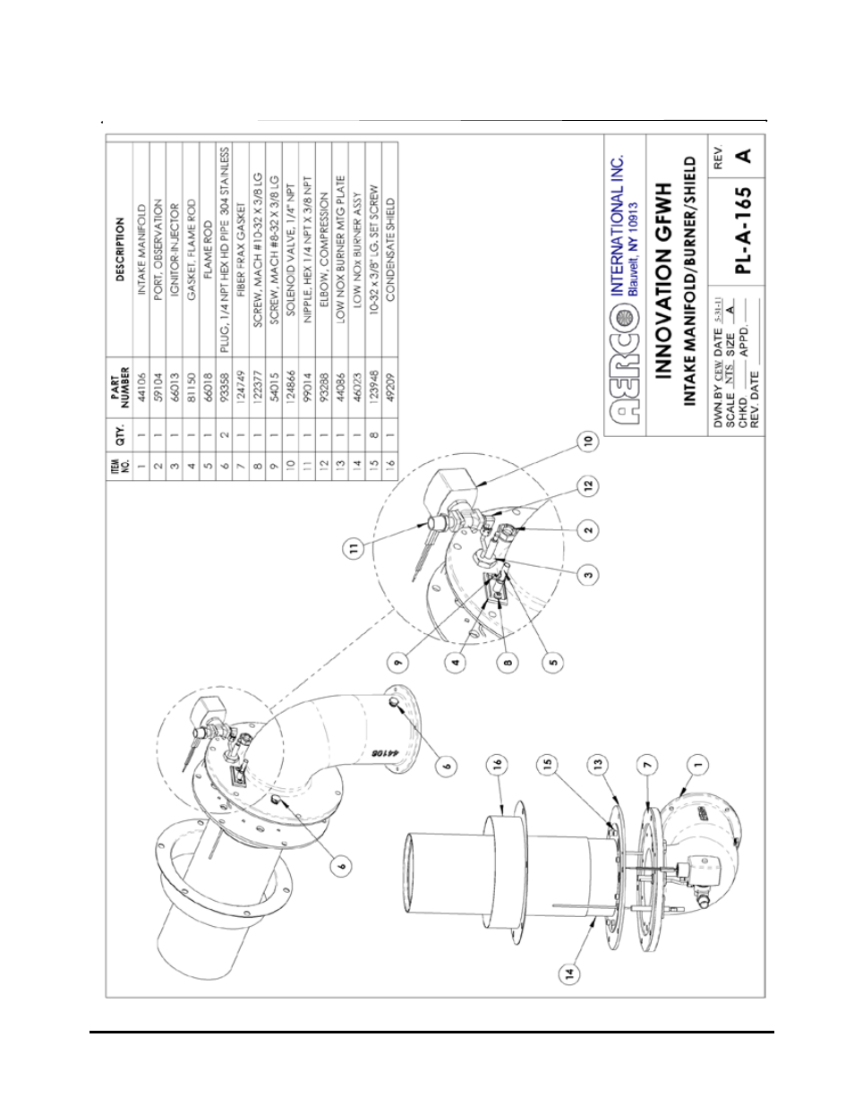 Innovation series water heaters gf-128 | AERCO Innovation (G-10-1350 to G-11-0563) User Manual | Page 107 / 200