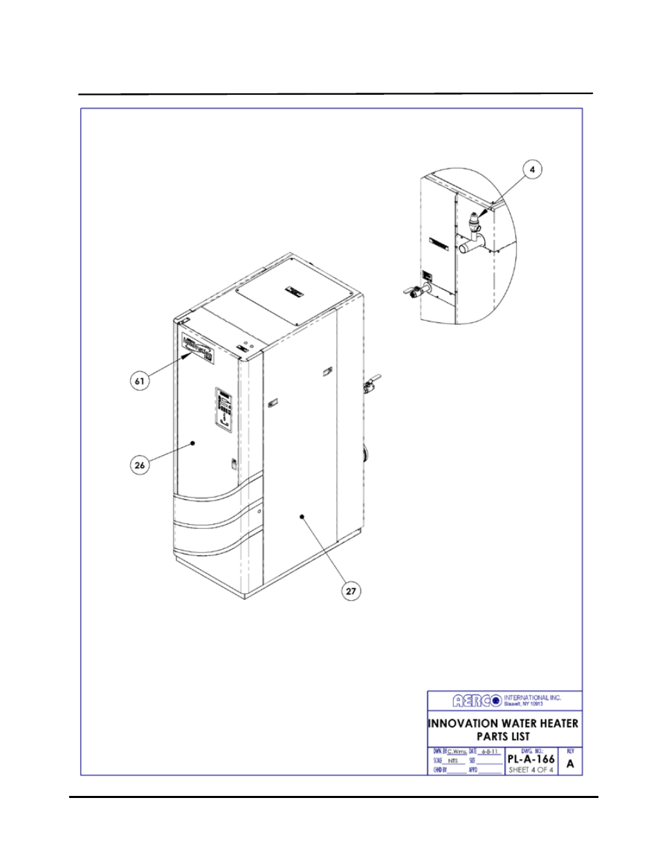 Innovation series water heaters gf-128 | AERCO Innovation (G-10-1350 to G-11-0563) User Manual | Page 111 / 200