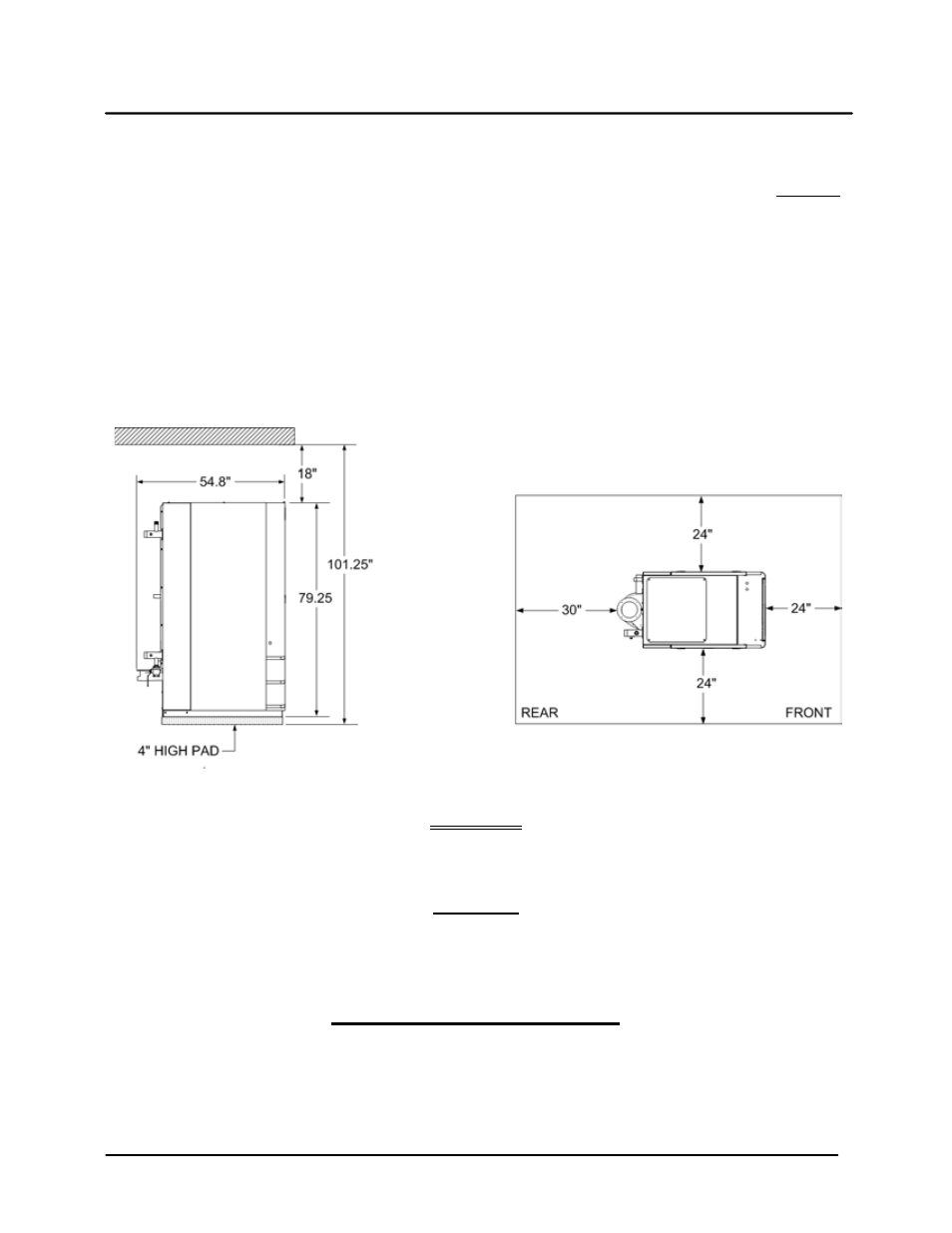 1 installation clearances, Innovation series water heaters | AERCO Innovation (G-10-1350 to G-11-0563) User Manual | Page 14 / 200