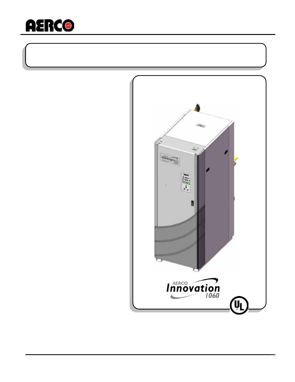 Gas supply design guide, Innovation series | AERCO Innovation (G-10-1350 to G-11-0563) User Manual | Page 141 / 200