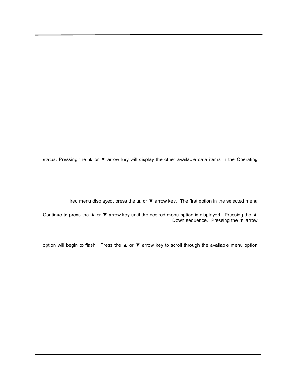 3 control panel menus, 1 menu processing procedure, Innovation series water heaters gf-128 | AERCO Innovation (G-10-1350 to G-11-0563) User Manual | Page 31 / 200