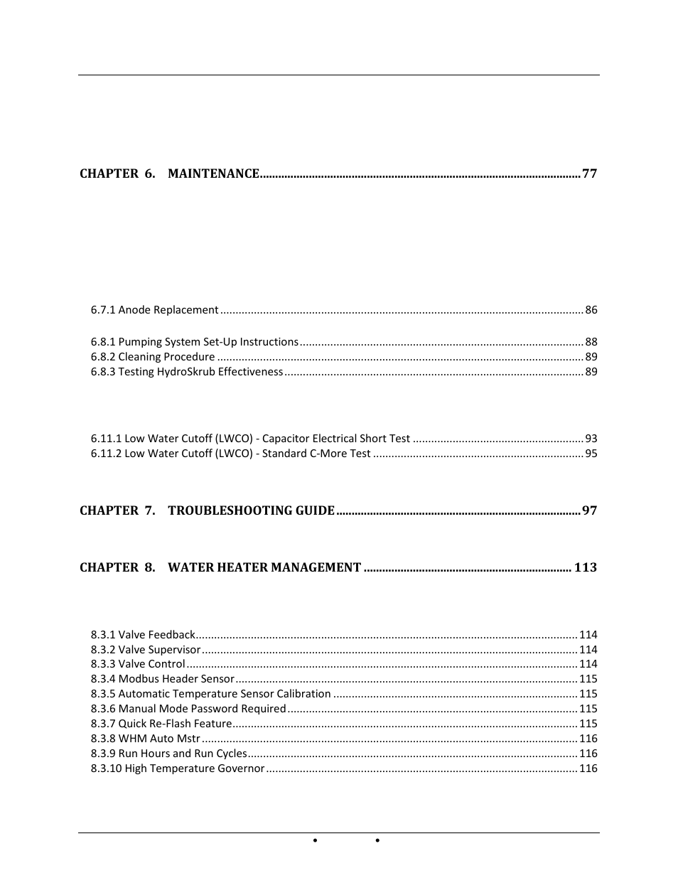 AERCO Innovation (G-14-2265 and above) User Manual | Page 5 / 206