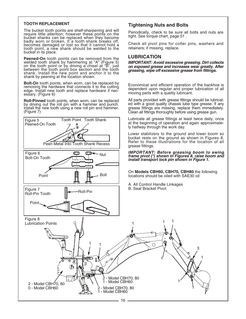 Bush Hog CBH80 User Manual | Page 18 / 56