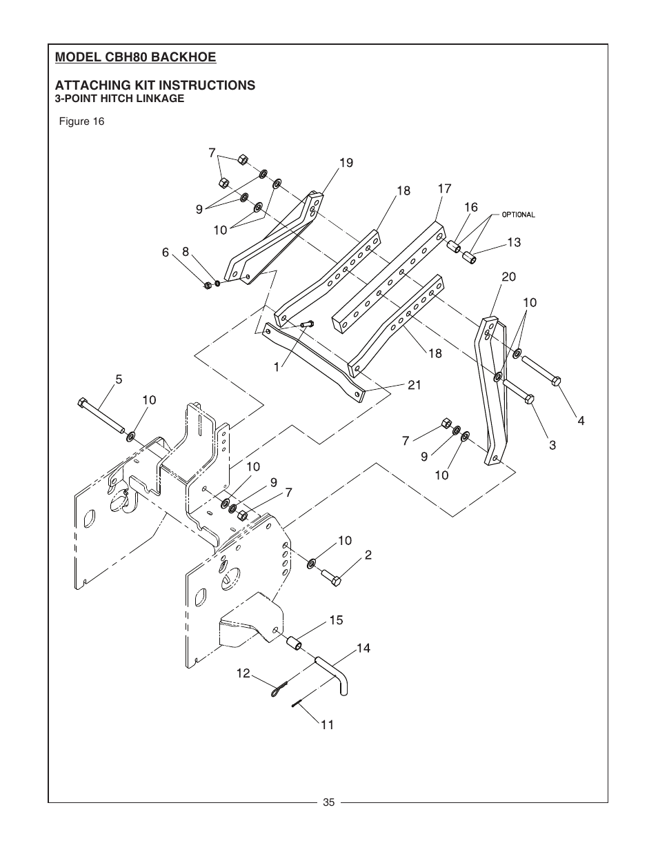 Bush Hog CBH80 User Manual | Page 37 / 56