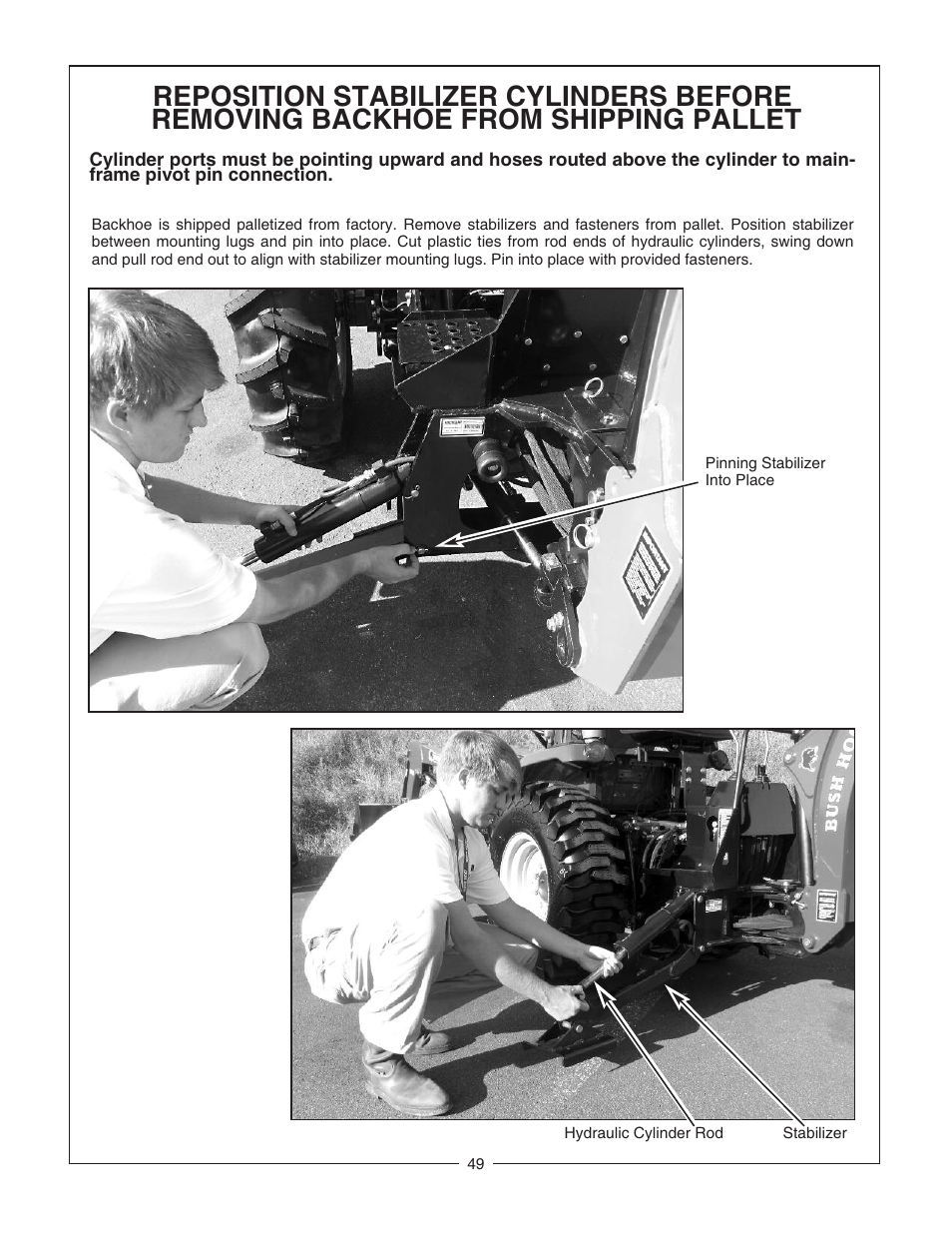 Bush Hog CBH80 User Manual | Page 51 / 56