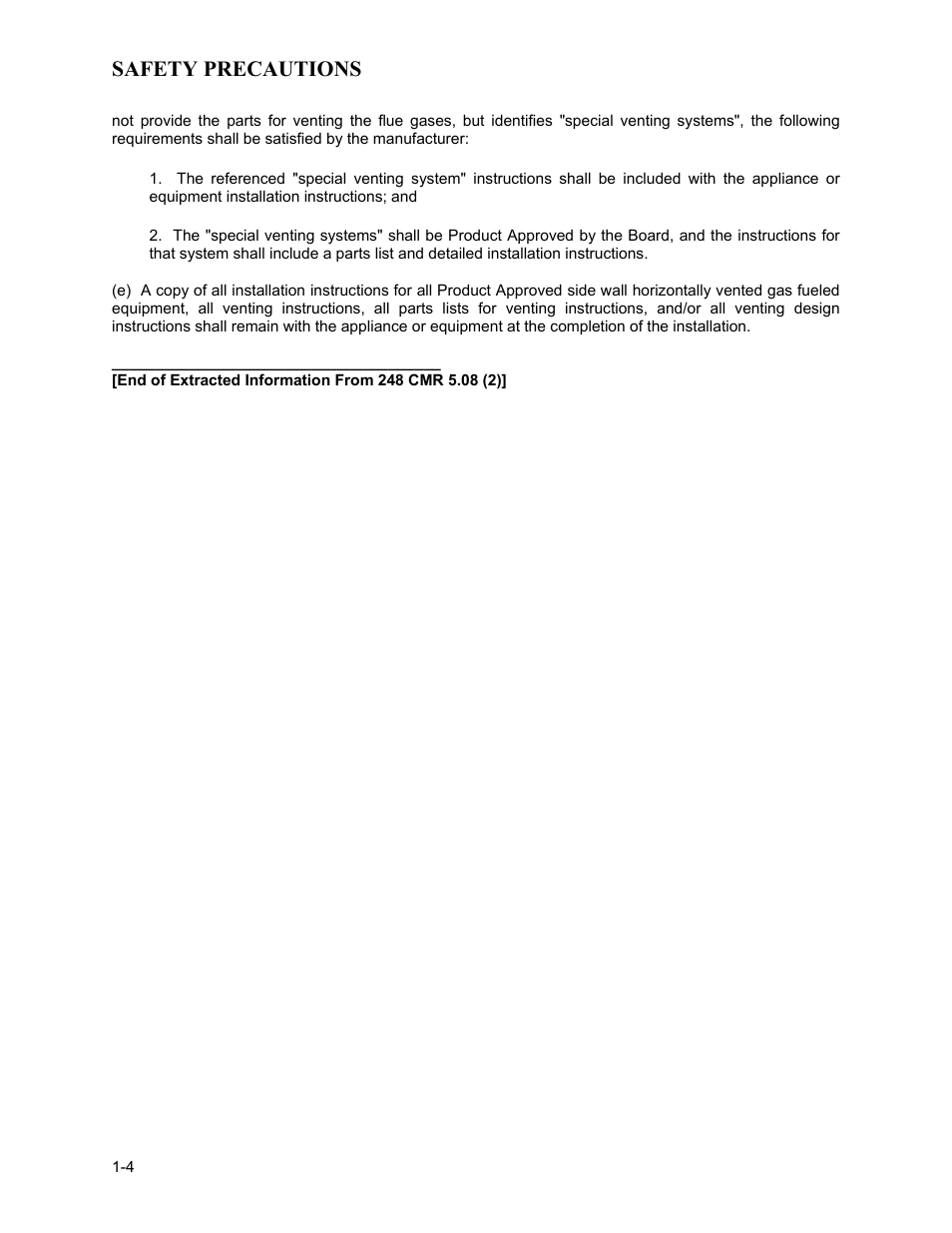 Safety precautions | AERCO KC1000 Heater Mar 2011 User Manual | Page 8 / 117