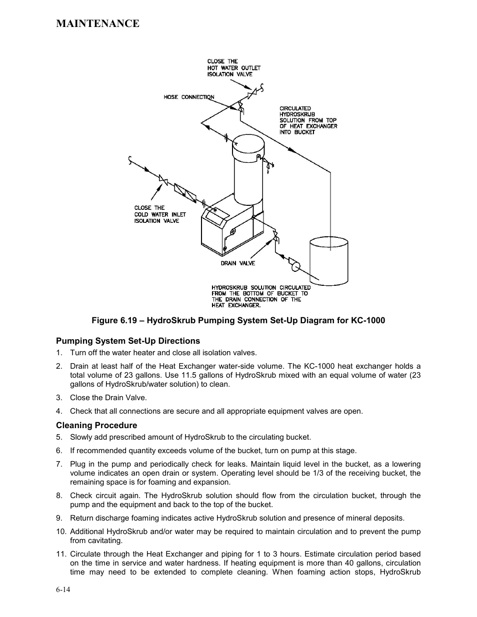 Maintenance | AERCO KC Series Equipped with C-More version 3.04 User Manual | Page 61 / 110