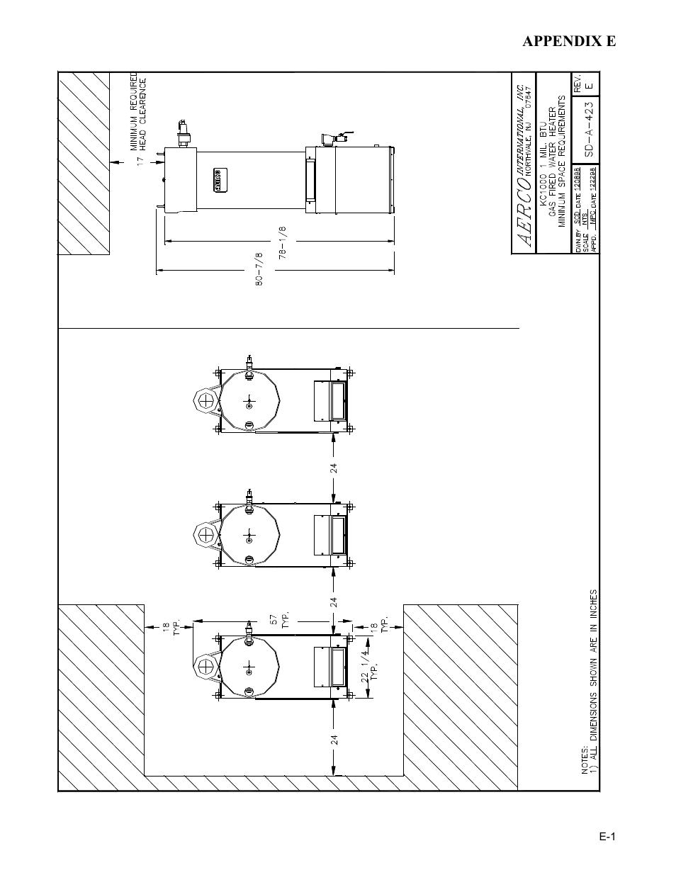 Kc-h-app-e -18-10, Appendix e | AERCO KC Series Equipped with C-More version 3.04 User Manual | Page 91 / 110