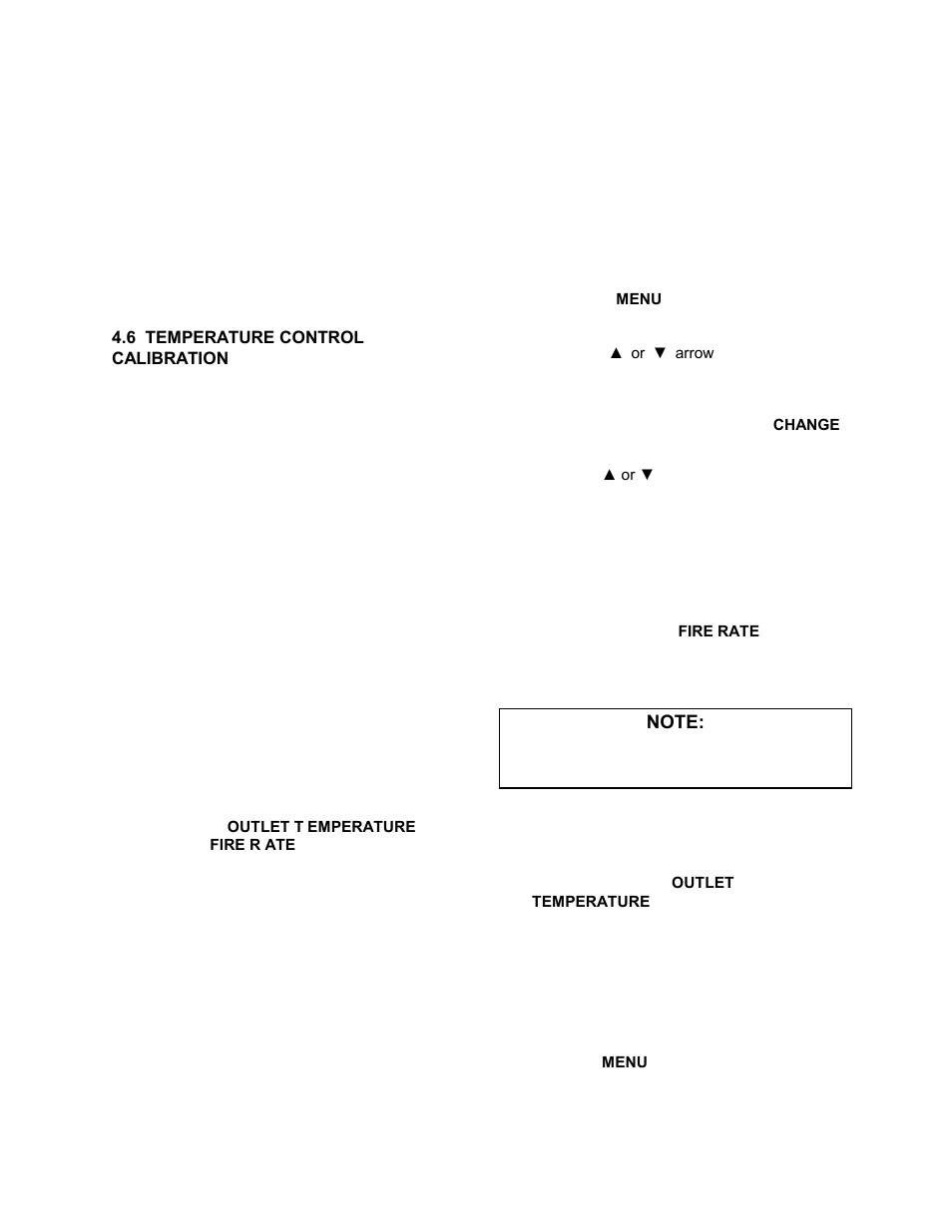 6 temperature control calibration, 1 setting the outlet water temperature setpoint, 2 minimum load adjustment | Initial start-up | AERCO KC1000 Heater 2002 User Manual | Page 34 / 106