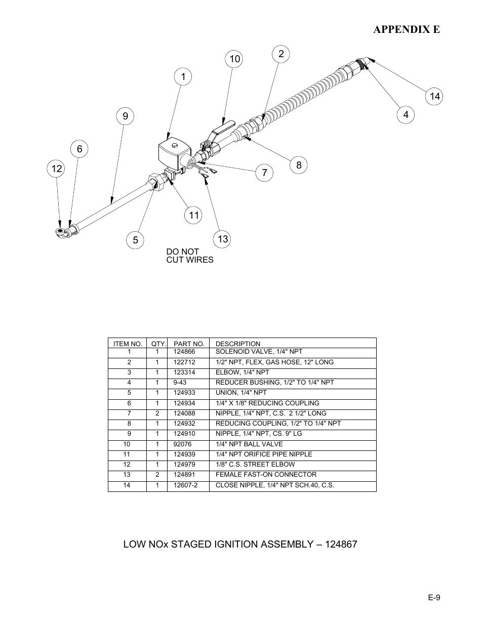 Appendix e | AERCO KC1000 Low NOx Water Heater July 2011 User Manual | Page 99 / 118