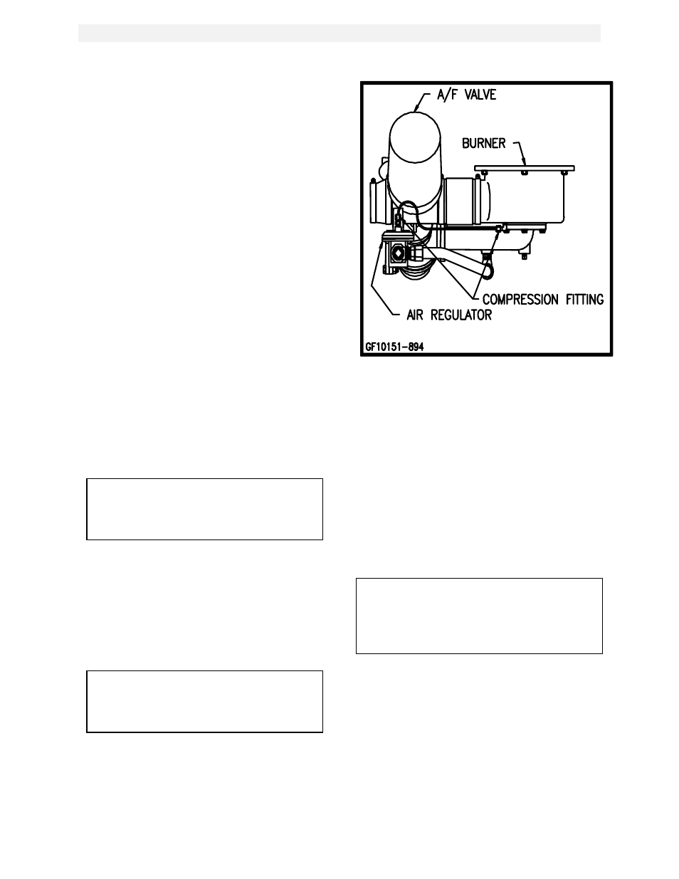 Figure 6.18, Propane air regulator measuring taps, Maintenance | AERCO KC1000 Heater w/Mod-Box Controller User Manual | Page 41 / 84