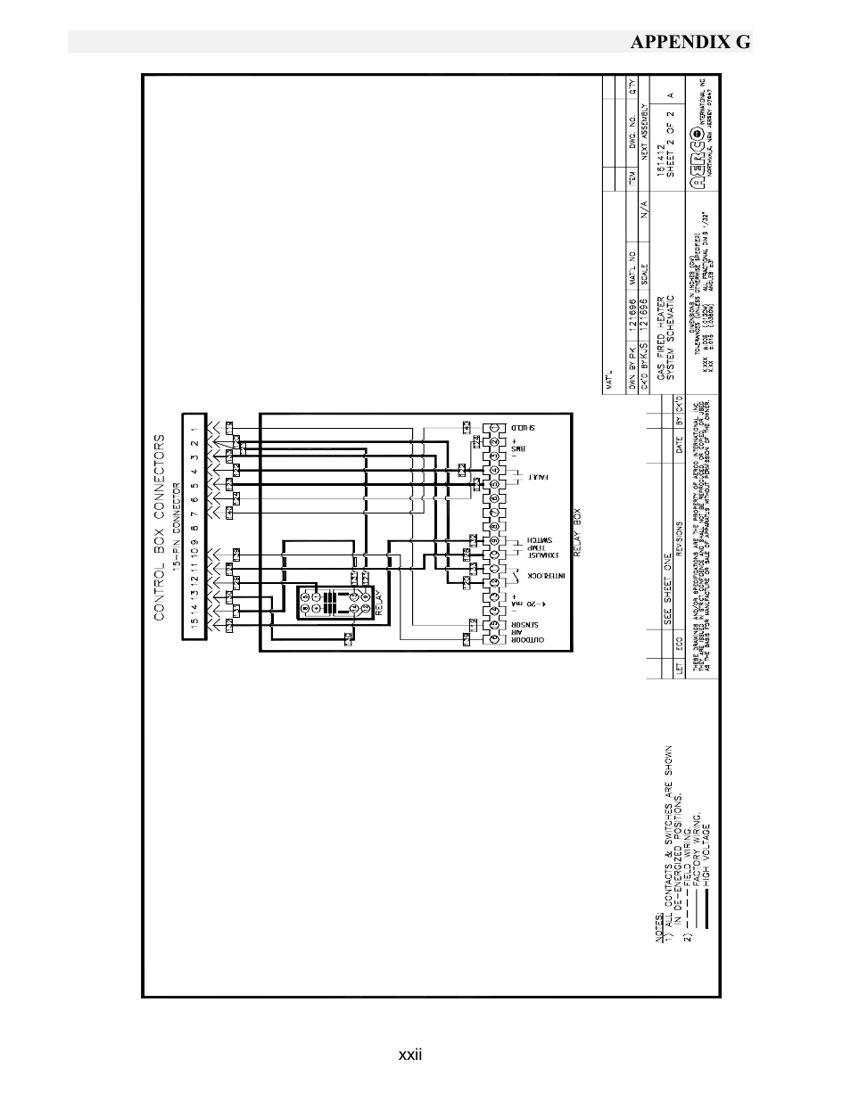 Appendix g | AERCO KC1000 Heater w/Mod-Box Controller User Manual | Page 80 / 84