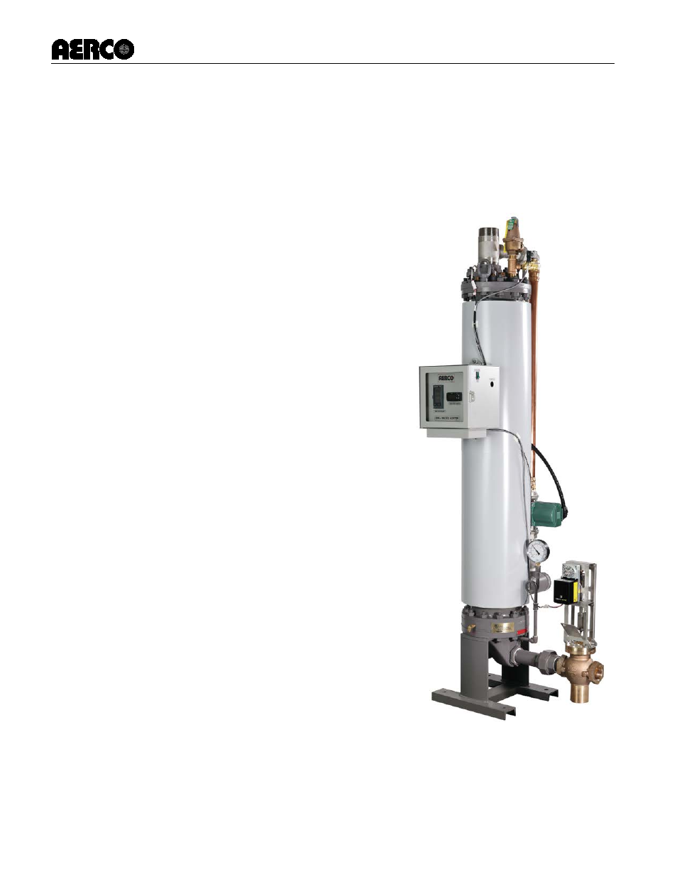 AERCO SWDW68 U-Tube Double-Wall Heaters w/ECS User Manual | 109 pages