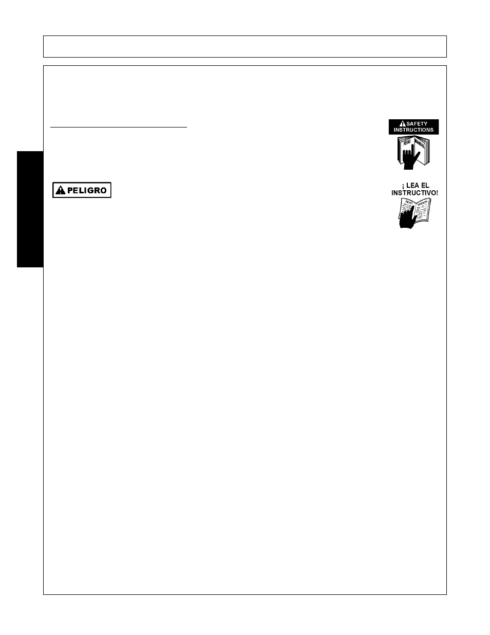 Bush hog 1145 loader, Operation instructions, Operation | Opera t ion | Bush Hog 1145 User Manual | Page 42 / 100